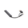 Концентратор Dynamode USB Type-C + USB-A to 1хUSB-C 3.0 1хUSB-A 3.0 2xUSB-A 2.0 dark grey (DM-UH-314AC) Концентратор Dynamode USB Type-C + USB-A to 1хUSB-C 3.0 1хUSB-A 3.0 2xUSB-A 2.0 dark grey (DM-UH-314AC)