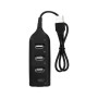 Концентратор Voltronic USB 2.0 to 4xUSB black (DNS-HUB4-OB) Концентратор Voltronic USB 2.0 to 4xUSB black (DNS-HUB4-OB)