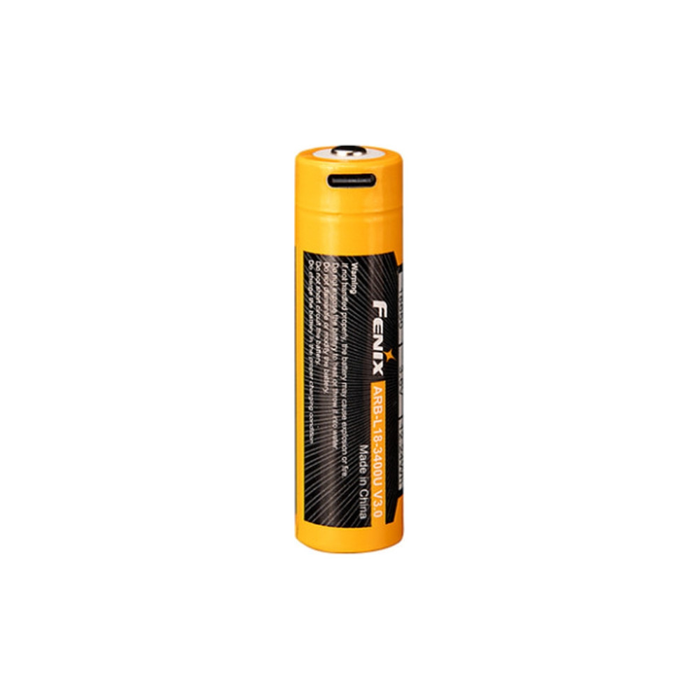 Акумулятор Fenix 18650 (3400 mAh) Type-C (ARB-L18-3400U-V30)