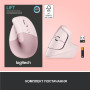 Мишка Logitech Lift Vertical Ergonomic Wireless/Bluetooth Rose (910-006478) Мишка Logitech Lift Vertical Ergonomic Wireless/Bluetooth Rose (910-006478)