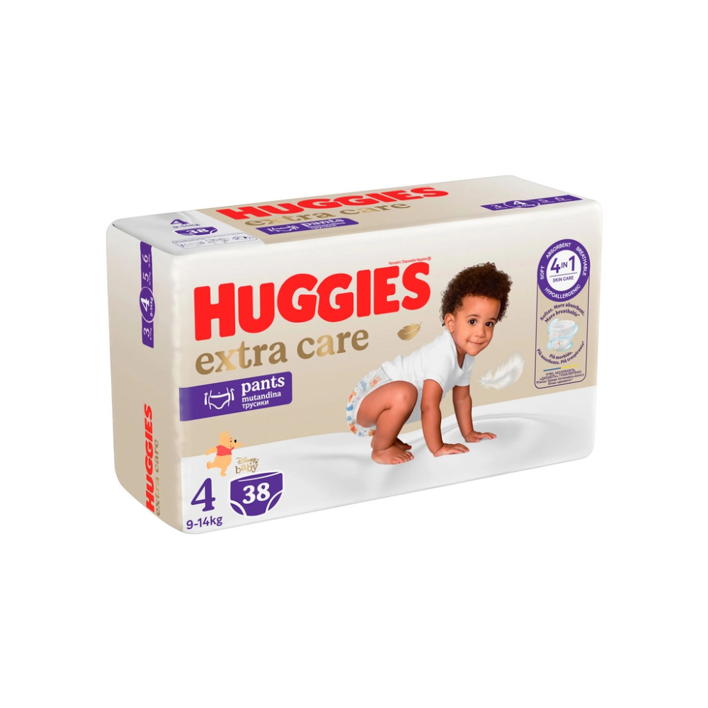 Підгузки Huggies Extra Care Pants 4 9-14 кг 38 шт (5029053549323)