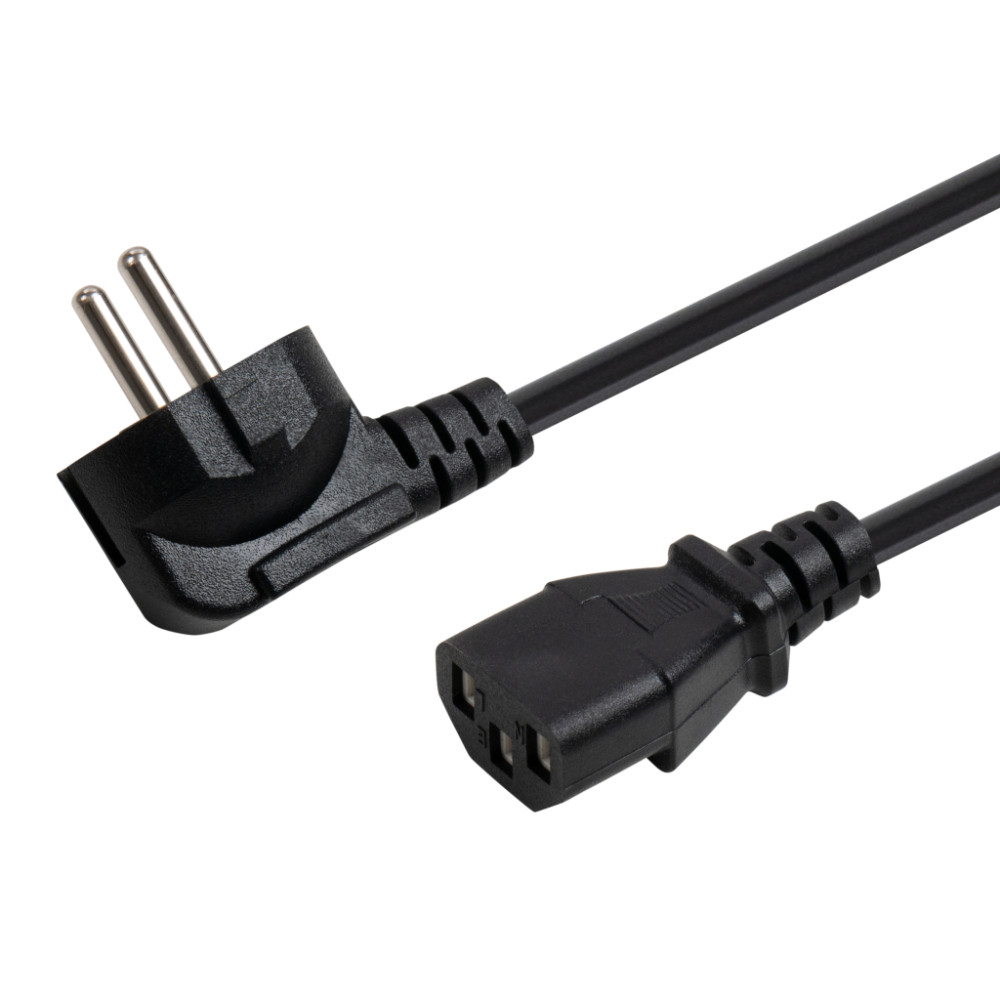 Кабель живлення C13 1.8m 1.5mm2 copper Vinga (VYPCC131815CU)