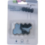 Тримач для кабелю Extradigital CC-963 Cable Clips, Black (KBC1808) Тримач для кабелю Extradigital CC-963 Cable Clips, Black (KBC1808)