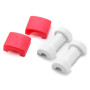 Тримач для кабелю Extradigital Cable Clips Savior for Aplle iPhone, захист від заломів, Red (KBC1738) Тримач для кабелю Extradigital Cable Clips Savior for Aplle iPhone, захист від заломів, Red (KBC1738)