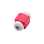 Тримач для кабелю Extradigital Cable Clips Savior for Aplle iPhone, захист від заломів, Red (KBC1738) Тримач для кабелю Extradigital Cable Clips Savior for Aplle iPhone, захист від заломів, Red (KBC1738)