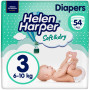 Підгузки Helen Harper Soft&Dry New Midi Розмір 3 (6-10 кг) 54 шт (2316772) Підгузки Helen Harper Soft&Dry New Midi Розмір 3 (6-10 кг) 54 шт (2316772)