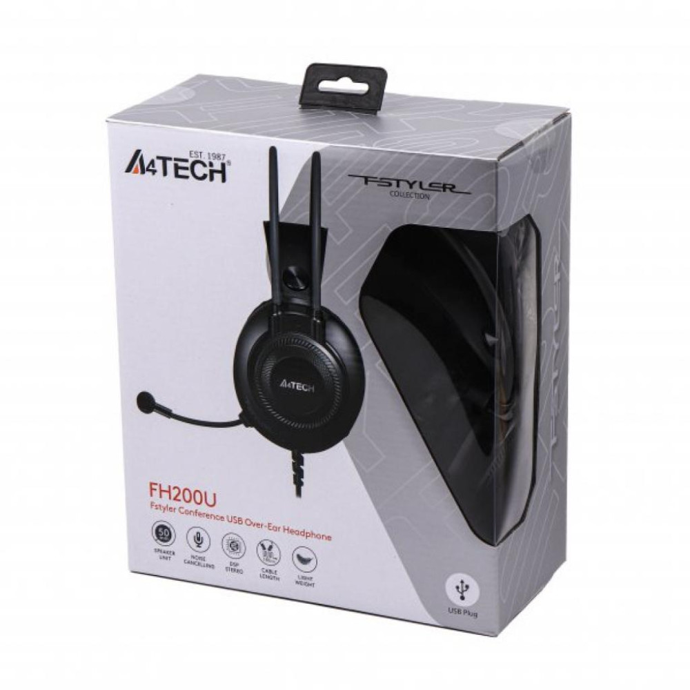 Навушники A4Tech FH200U Grey (4711421957090)