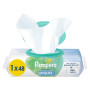 Дитячі вологі серветки Pampers Harmonie Aqua 48 шт (8006540458563) Дитячі вологі серветки Pampers Harmonie Aqua 48 шт (8006540458563)