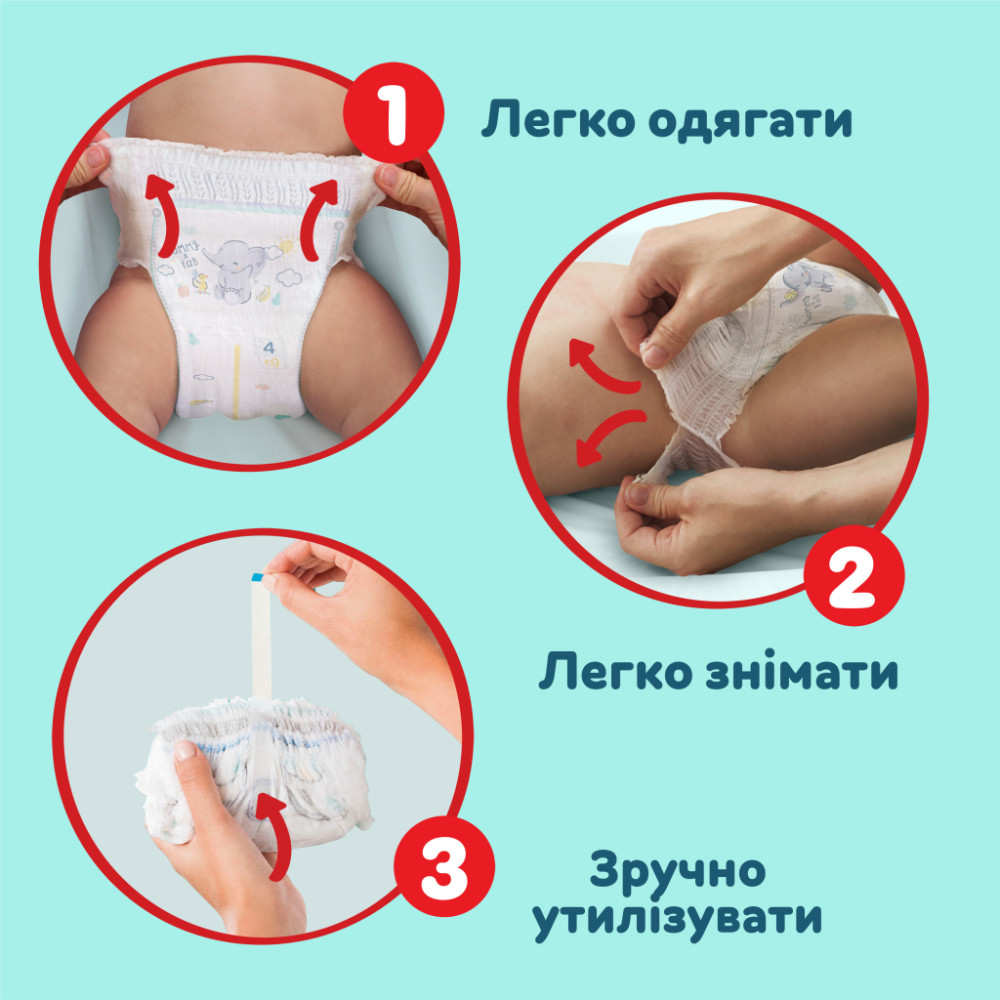 Підгузки Pampers Premium Care Pants Трусики Розмір 7 (17+ кг) 36 шт. (8700216339001)