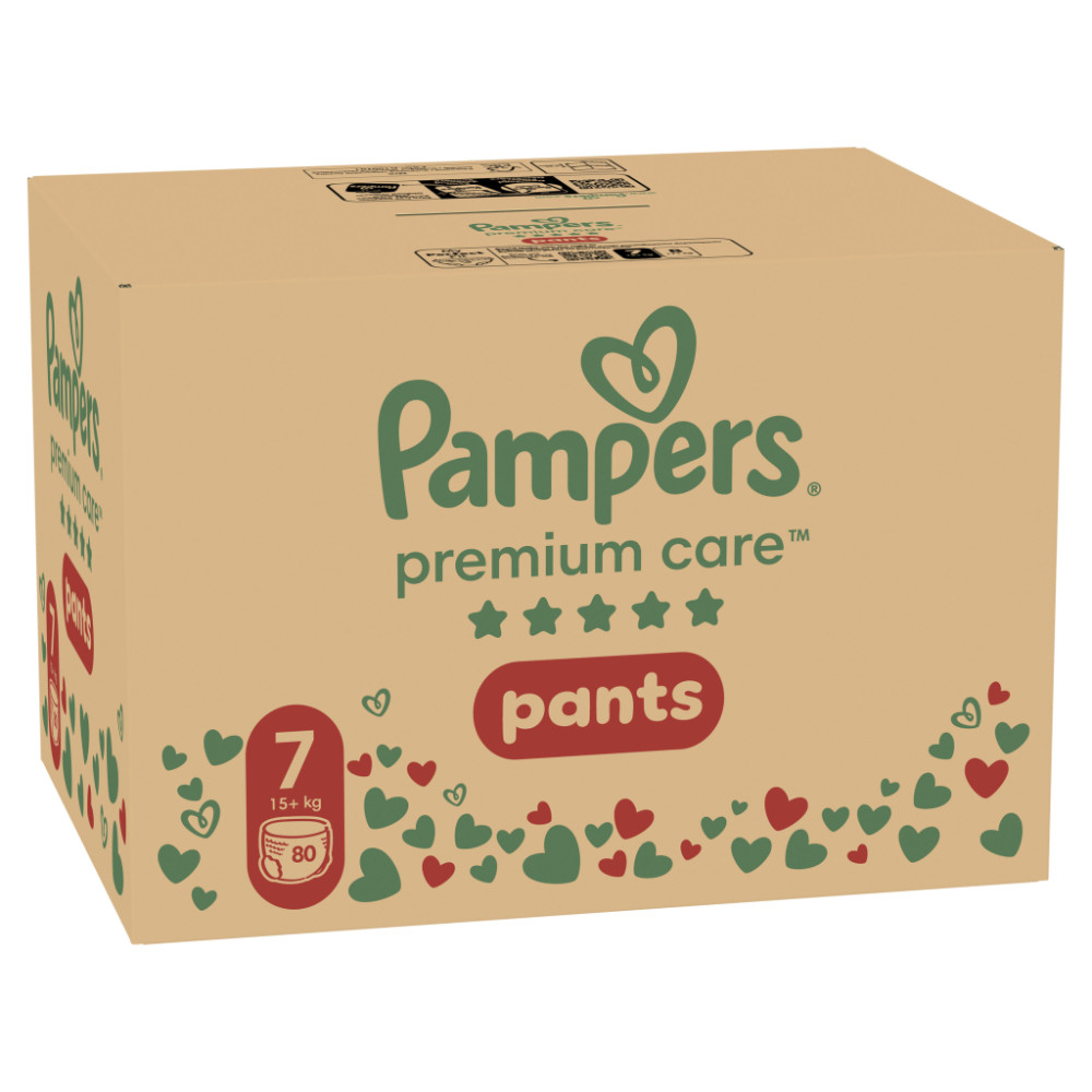 Підгузки Pampers Premium Care Pants Трусики Розмір 7 (17+ кг) 80 шт. (8700216338981)