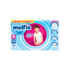Підгузки Molfix Трусики 5 junior 12-17 кг 44 шт (8690536833276)