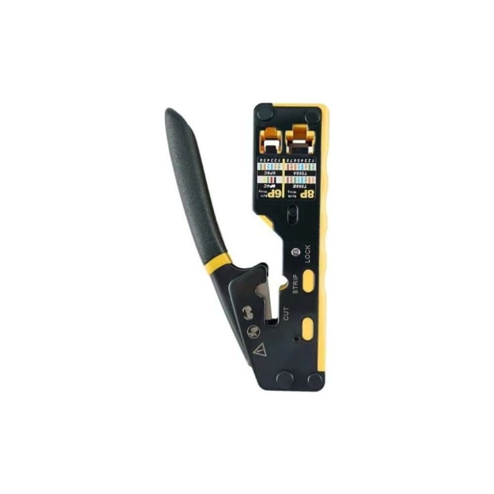 Інструмент Eserver RJ-45 (8P8C), RJ-12/11 (6P6C/6P4C), для прохідних конекторів (WT-4227B)