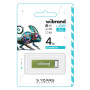 USB флеш накопичувач Wibrand 4GB Chameleon Green USB 2.0 (WI2.0/CH4U6LG) USB флеш накопичувач Wibrand 4GB Chameleon Green USB 2.0 (WI2.0/CH4U6LG)