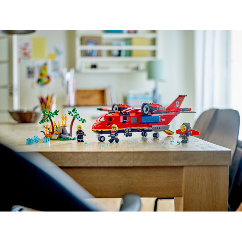 Конструктор LEGO City Пожежний рятувальний літак 478 деталей (60413)