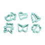 Форма для випікання Ardesto Tasty Baking Set 6 шт Tiffany Blue (AR2308TP) Форма для випікання Ardesto Tasty Baking Set 6 шт Tiffany Blue (AR2308TP)