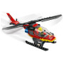 Конструктор LEGO City Пожежний рятувальний гелікоптер 85 деталей (60411) Конструктор LEGO City Пожежний рятувальний гелікоптер 85 деталей (60411)