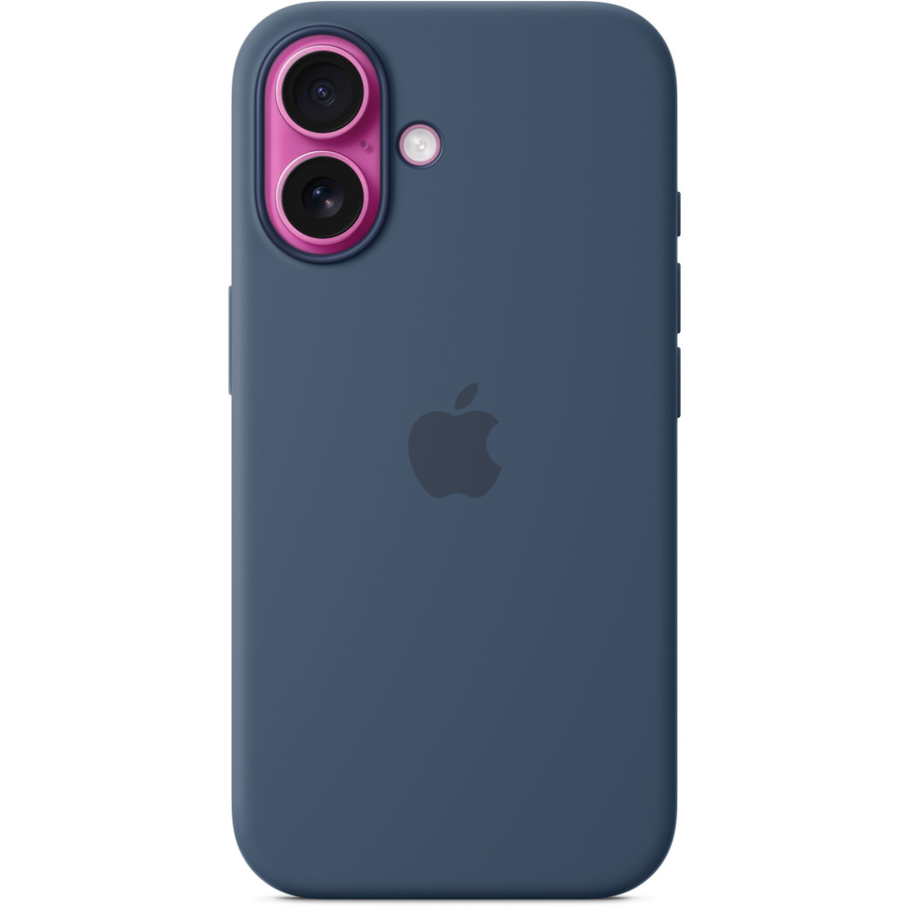 Чохол до мобільного телефона Apple iPhone16 Silicone Case with MagSafe - Denim (MYY23ZM/A)