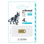 USB флеш накопичувач Wibrand 4GB lynx Gold USB 2.0 (WI2.0/LY4M2G) USB флеш накопичувач Wibrand 4GB lynx Gold USB 2.0 (WI2.0/LY4M2G)