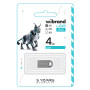 USB флеш накопичувач Wibrand 4GB lynx Silver USB 2.0 (WI2.0/LY4M2S) USB флеш накопичувач Wibrand 4GB lynx Silver USB 2.0 (WI2.0/LY4M2S)