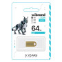 USB флеш накопичувач Wibrand 64GB lynx Gold USB 2.0 (WI2.0/LY64M2G) USB флеш накопичувач Wibrand 64GB lynx Gold USB 2.0 (WI2.0/LY64M2G)