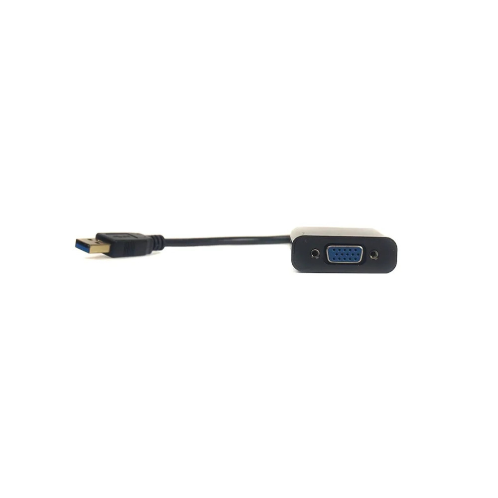Перехідник USB 3.0 M to VGA F PowerPlant (CA910380)