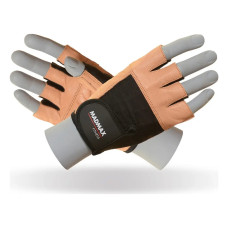 Рукавички для фітнесу MadMax MFG-444 Fitness Brown XL (MFG-444-Brown_XL)