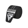 Бинт для спорту RDX KR11 Gym Knee Wrap Black/Grey (WAH-KR11BG) Бинт для спорту RDX KR11 Gym Knee Wrap Black/Grey (WAH-KR11BG)