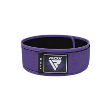 Атлетичний пояс RDX RX1 Weight Lifting Belt Purple S (WBS-RX1PR-S)