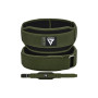 Атлетичний пояс RDX RX5 Double Belt неопреновий Army Green XL (WBD-RX5AG-XL) Атлетичний пояс RDX RX5 Double Belt неопреновий Army Green XL (WBD-RX5AG-XL)