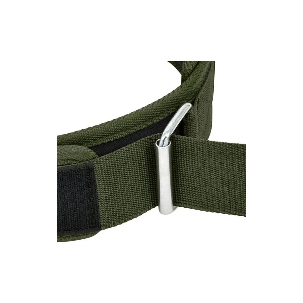 Атлетичний пояс RDX RX5 Double Belt неопреновий Army Green XL (WBD-RX5AG-XL)