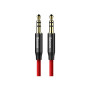 Кабель мультимедійний 3.5mm M to 3.5mm M 1.0m red-black Baseus (CAM30-B91) Кабель мультимедійний 3.5mm M to 3.5mm M 1.0m red-black Baseus (CAM30-B91)