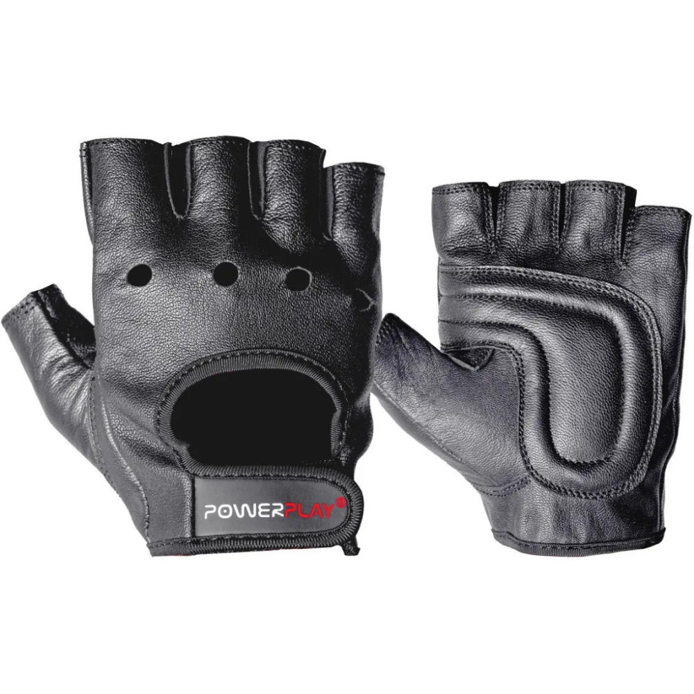 Рукавички для фітнесу PowerPlay 1572 Чорні XL (PP_1572_XL_Black)