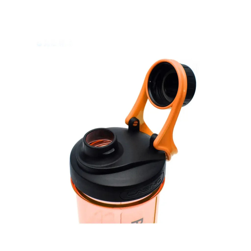 Шейкер спортивний Casno 600 мл KXN-1199 з вінчиком Помаранчевий (KXN-1199_Orange)