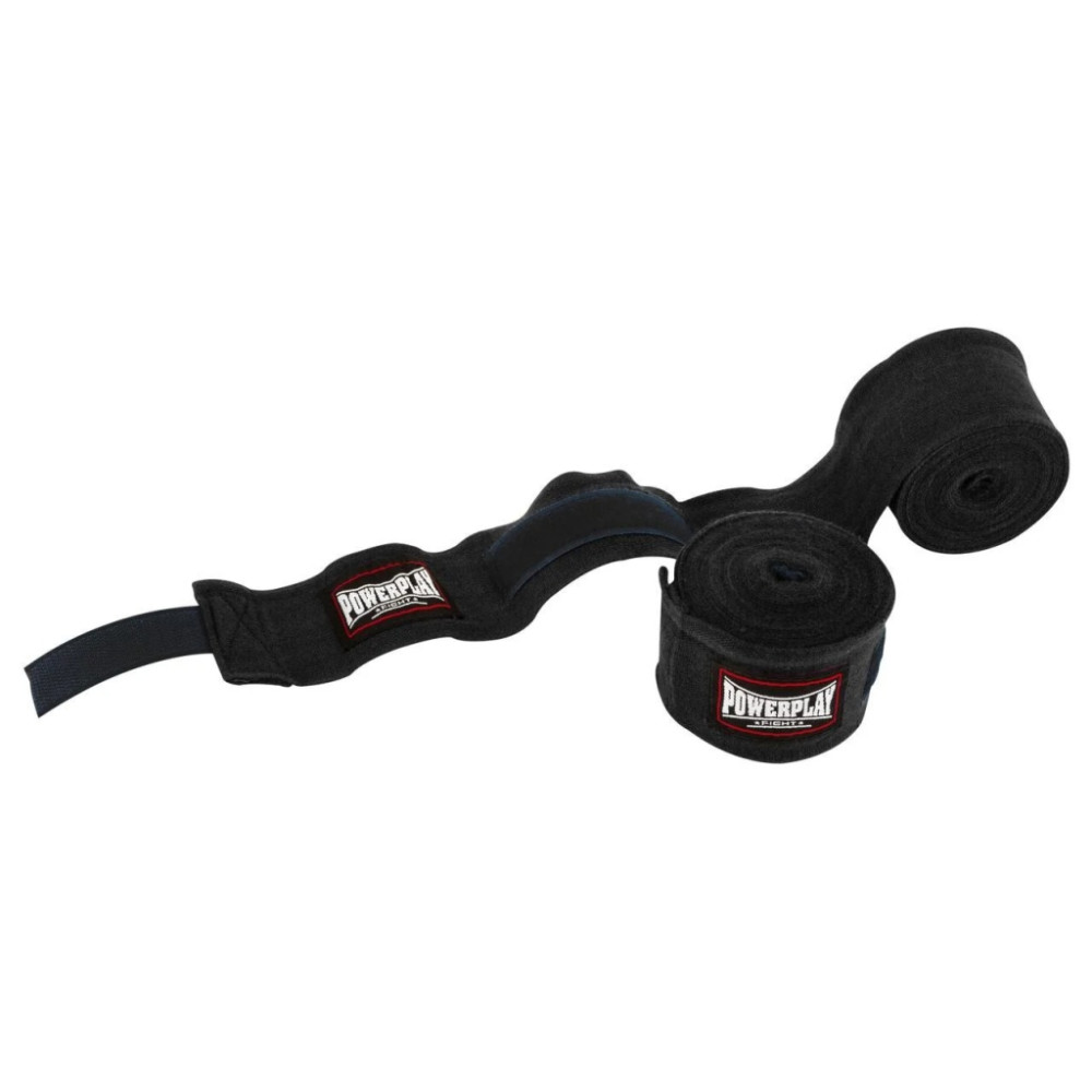 Бинт для спорту PowerPlay 3047 4,5м Чорний (PP_3047_4,5m_Black)