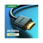 Кабель мультимедійний HDMI M to HDMI M 3.0m V2.0 4K Ugreen (10108) Кабель мультимедійний HDMI M to HDMI M 3.0m V2.0 4K Ugreen (10108)