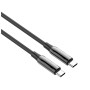 Дата кабель USB-C to USB-C 1.0m (PVC+Aluminum Alloy) (PD Fast Charging 240W) 5А black ColorWay (CW-CBPDCC069-BK) Дата кабель USB-C to USB-C 1.0m (PVC+Aluminum Alloy) (PD Fast Charging 240W) 5А black ColorWay (CW-CBPDCC069-BK)