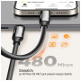 Дата кабель USB-C to USB-C 2.0m (PVC+Aluminum Alloy) (PD Fast Charging 240W) 5А black ColorWay (CW-CBPDCC070-BK) Дата кабель USB-C to USB-C 2.0m (PVC+Aluminum Alloy) (PD Fast Charging 240W) 5А black ColorWay (CW-CBPDCC070-BK)