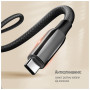 Дата кабель USB-C to USB-C 2.0m (PVC+Aluminum Alloy) (PD Fast Charging 240W) 5А black ColorWay (CW-CBPDCC070-BK) Дата кабель USB-C to USB-C 2.0m (PVC+Aluminum Alloy) (PD Fast Charging 240W) 5А black ColorWay (CW-CBPDCC070-BK)