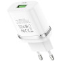 Зарядний пристрій HOCO C12Q Smart QC3.0 charger White (6931474716262) Зарядний пристрій HOCO C12Q Smart QC3.0 charger White (6931474716262)