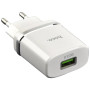 Зарядний пристрій HOCO C12Q Smart QC3.0 charger White (6931474716262) Зарядний пристрій HOCO C12Q Smart QC3.0 charger White (6931474716262)