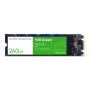 Накопичувач SSD M.2 2280 240GB WD (WDS240G3G0B) Накопичувач SSD M.2 2280 240GB WD (WDS240G3G0B)