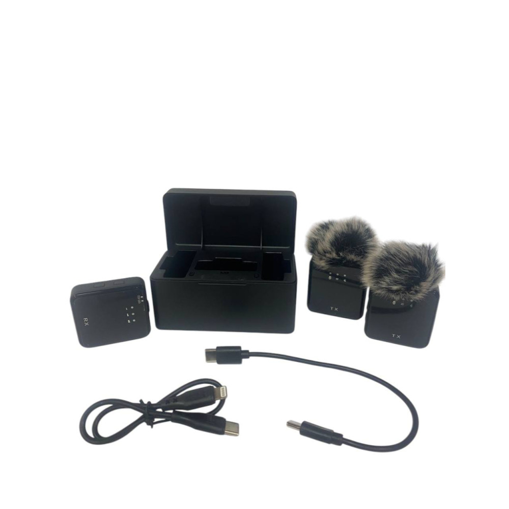 Мікрофон XoKo K100 Lightning-Type-C 2 шт. (K100-BK)