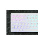 Клавіатура Canyon HKB-W11 Slim Dual Mode Wireless/Bluetooth RGB UA White (CNS-HBTK11W) Клавіатура Canyon HKB-W11 Slim Dual Mode Wireless/Bluetooth RGB UA White (CNS-HBTK11W)