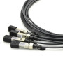 Оптичний патчкорд Alistar DAC-QSFP-4SFP+-1M Оптичний патчкорд Alistar DAC-QSFP-4SFP+-1M