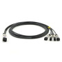 Оптичний патчкорд Alistar DAC-QSFP-4SFP+-1M Оптичний патчкорд Alistar DAC-QSFP-4SFP+-1M