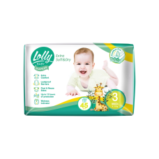 Підгузки Lolly Soft Midi 3 4-9 кг 45 шт (4820174981259)