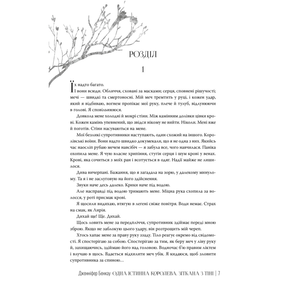 Книга Одна істинна королева. Книга 2. Зіткана з тіні - Дженніфер Бенкау Видавництво РМ (9786178373849)