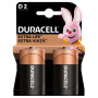 Батарейка Duracell D LR20 лужна 2шт. в упаковці (81545439/5005987/5014435) Батарейка Duracell D LR20 лужна 2шт. в упаковці (81545439/5005987/5014435)