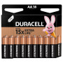 Батарейка Duracell AA лужні 18 шт. в упаковці (5000394107519 / 5006192) Батарейка Duracell AA лужні 18 шт. в упаковці (5000394107519 / 5006192)