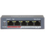 Комутатор мережевий Hikvision DS-3E0105P-E/M(B) Комутатор мережевий Hikvision DS-3E0105P-E/M(B)